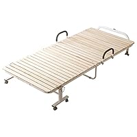 タンスのゲン販売　折りたたみベッド 耐荷重300kg  シングル、色 ナチュラル Amazon.co.jp: タンスのゲン ベッド シングル 折りたたみベッド