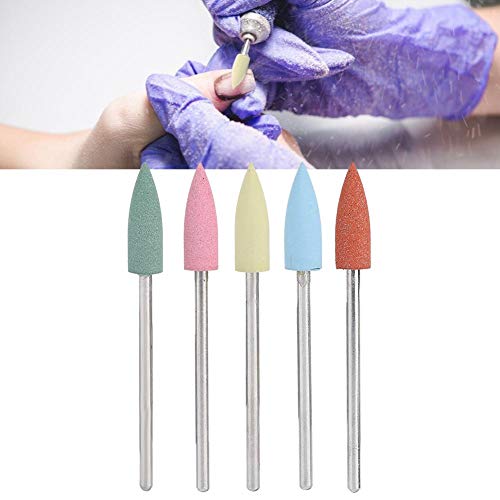 Set de 5 puntas de lima acrílica para uñas miniatura 5