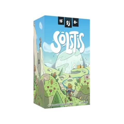 Hachette Boardgames Solstis | Two-Player Tile Drafting Game | Ages 8+ | 2 Players | 15 Minutes Cover