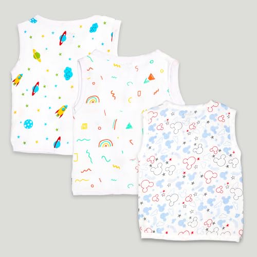 Image of Kidbea Extra Soft Mulmul Cotton Jhabla Cloth for New Born Baby Set