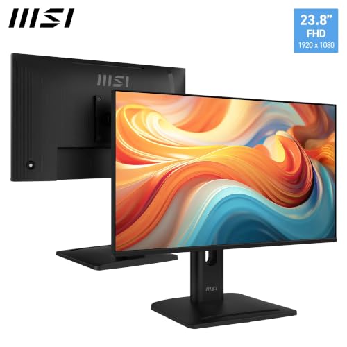 Écran PC MSI Pro MP245PGN E14 23 8 Full HD 144Hz IPS 4ms Haut parleurs - vue 3