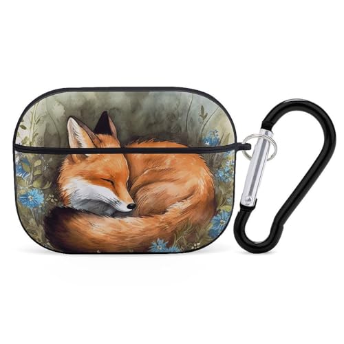 Airpod Pro ��2����/��1����A �X���[�s���O�t�H�b�N�X�P�[�X�J�o�[ �ϏՌ��ی�P�[�X �L�[�`�F�[�������O�t�� ���h�~ �n�[�h PC �t���h���b�v �w�b�h�t�H���P�[�X �j�����p �u���b�N