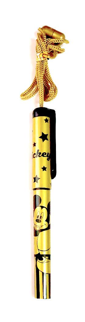 Disney Myszka Miki spiralne książki z autografami – 2 książki zestaw z 2 naszyjnikami PENS (Bighead WTH PENS)