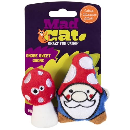 Mad Cat Gnome Sweet Gnome Wild and Quacky Cat Toys