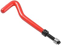 Vista 6 de 25 piezas Kit de reparación de roscas M8 x 1.0mm Kit de insertos de reparación de roscas métricas compatibles con juego de herramientas manuales