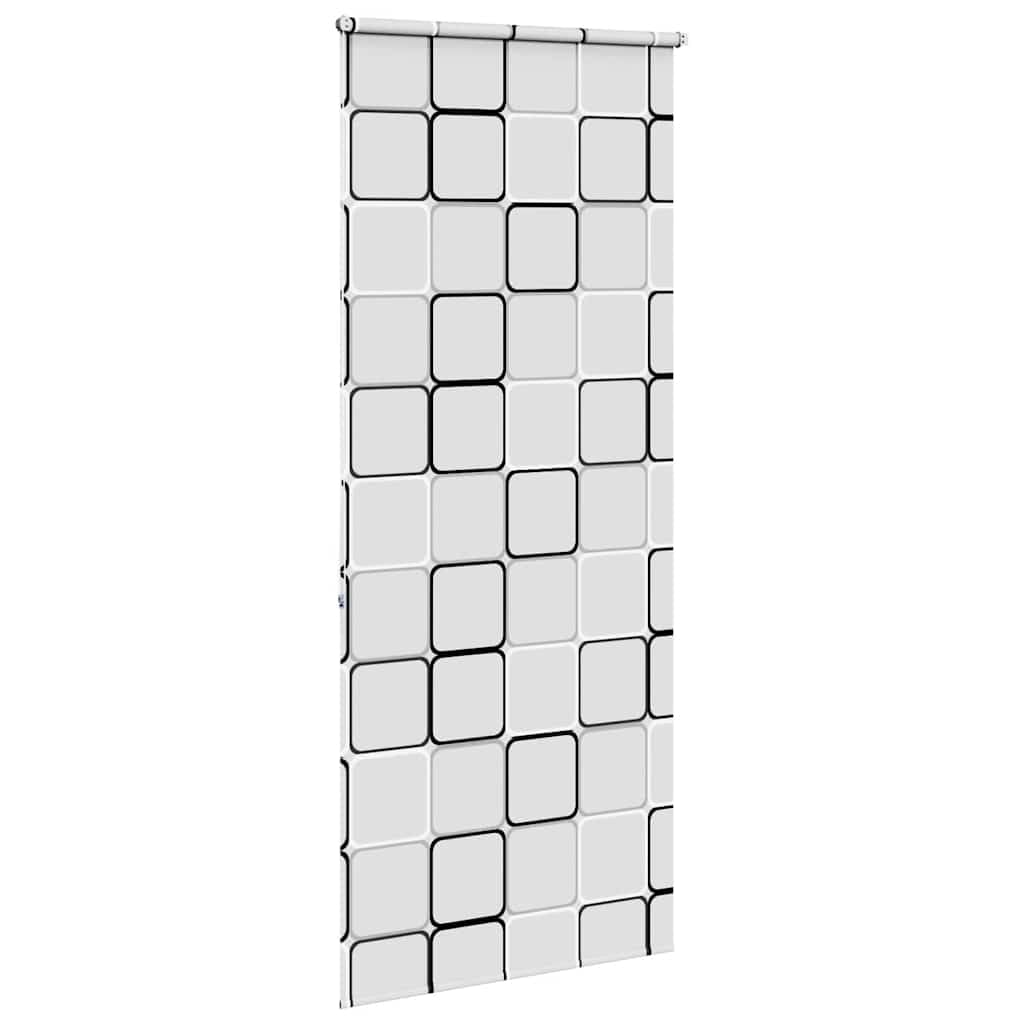 Store de Douche 90 x 240 cm, PEVA Imperméable, Rideau Douche, Intimité Renforcée, Montage Facile, Idéal pour Salle de Bain, Carré