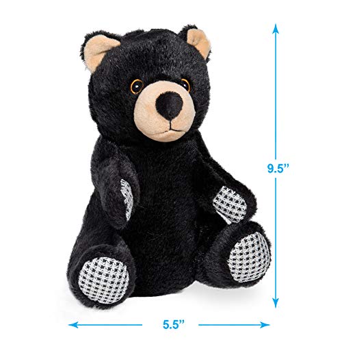 Image of Best Pet Supplies Dog Chew Toys for Small and Medium Dogs, Tough Interactive Squeaky Plush Stuffed Animal Toys - Moose & Bear Bundle, Large, PT532-534
