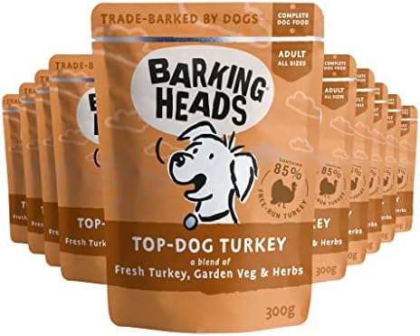 Barking Heads Little Paws Wet Beef Waggington with Chicken & Salmon 10 x 150g