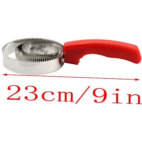 Lq Industrial Curry Comb 4Rings Stainless Steel Spring Reversible Livestock Brush Scraper With Soft Rubber Grip Handle #TOP1