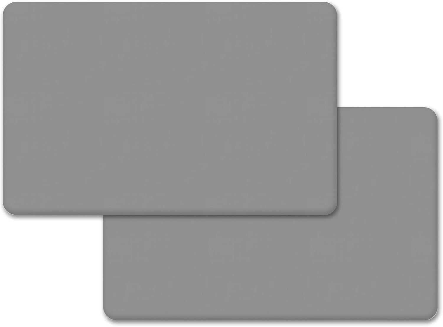 2 Pack Next to Me Crib Fitted Sheets, Gray, 2 Pack (51 x 85 cm)