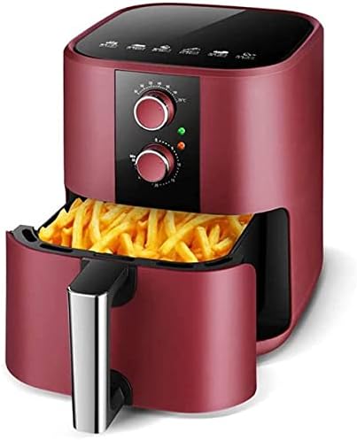 Air Fryer for Home Use 5Ly Oil-Free Fryer, Multifunctional Hot Air Circulation, Automatic Power-Off, 1350W Household Non-Stick Coating Fryer Hopeful