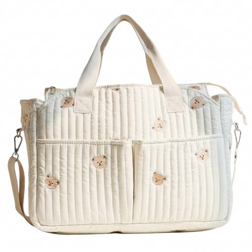 Bolsos cambiadores para bebé de terciopelo suave y diseño elegante
