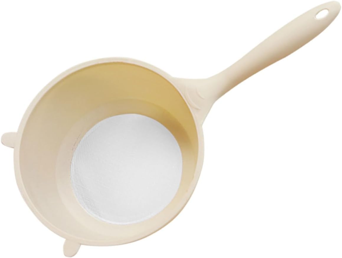 COLLBATH Rice Cleaner Strainer Kitchen Drain Strainer Handle Design for Easy Use