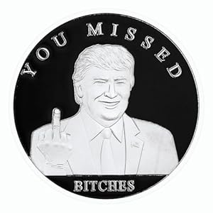 You Missed Coin You Missed Trump 2024 Coins Donald Trump Medal Collection President Gift Lucky Collectible Coins