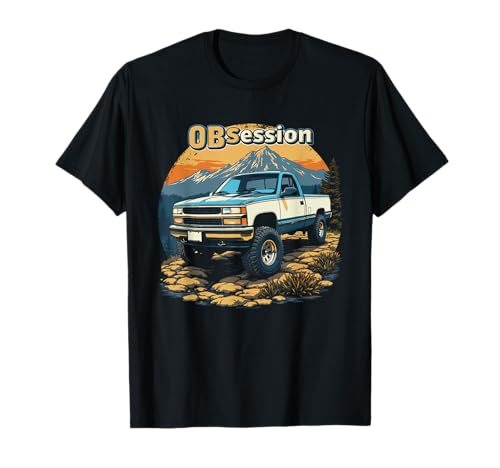 OBS Offroad 4x4 Truck Old Body Style Retro Vintage CK Truck T-Shirt