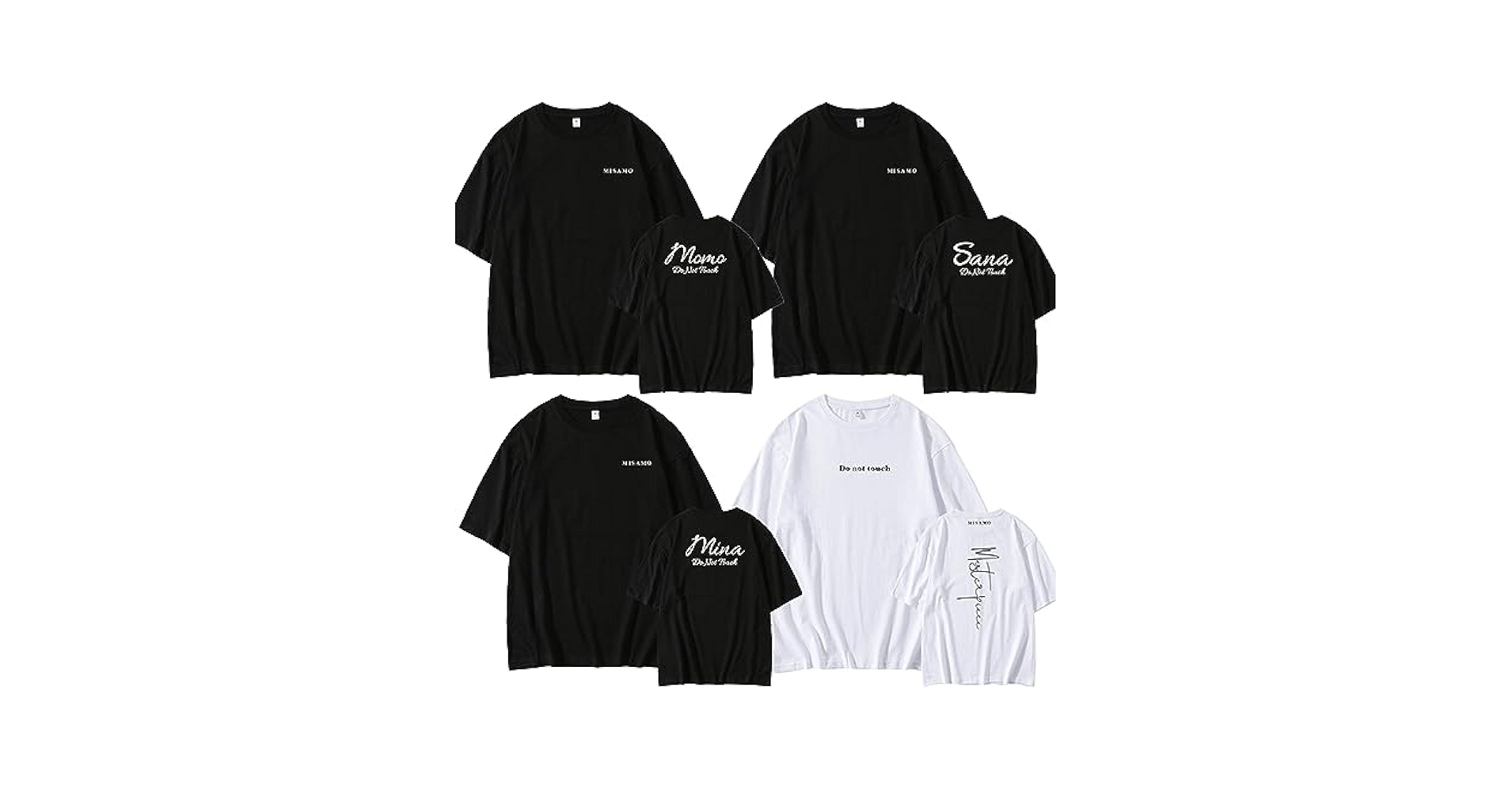 Amazon.co.jp: [ZYNE] misamo 周辺 TWICE グッズ Tシャツ ミサも