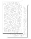 Acid Tactical® 2 Pack Adhesive Sticker Camouflage Airbrush Spray Paint Duracoat RC mask Gun Rifle Camo Stencils - FrogSpawn Camo