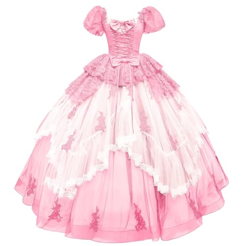 Mauuwy Gothic Victorian Quinceanera Dresses Sweetheart Corset Ruched Skirt Vintage 15 Dresses for Quinceanera Lace XV Dress