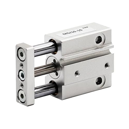 Vérin pneumatique trois axes MGJ10X5 élimine le jeu mécanique et la rotation du piston