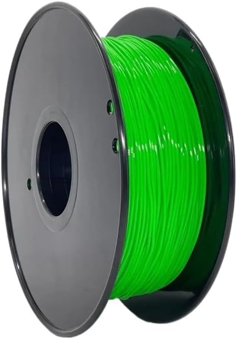 1kg TPU 90A and 85A Soft Elastic 3D Printer Filament 3D Printing Plastic Material 1.75mm 3D Printing Consumables Elastic(1KG 85A Green)
