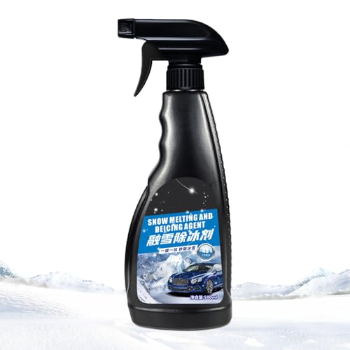 Descongelante Para Parabrisas De Coche,500ml de Acción Rápida Descongelante Duradero | Agente Derretidor de Hielo para Ventanas - Para Descongelar Y Mantener Cristales Y Espejos De Nieve Y Escarcha
