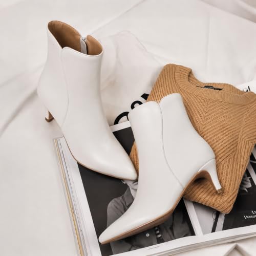 Kitten Heel Ankle Boots - image 7
