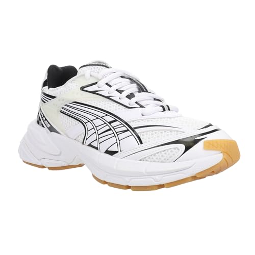 PUMA Womens Velophasis Technisch Lace Up Sneakers Shoes Casual - White2