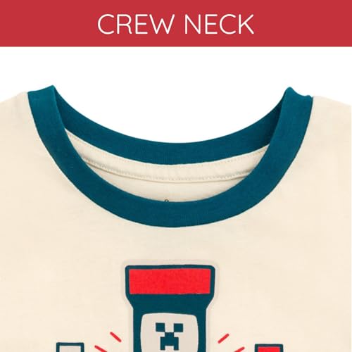 Minecraft Ringer T-Shirt Toddler to Big Kid Sizes (4T - 18-20)4