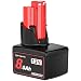 Produktbild QUPERR 12V 8.0Ah Batterie Kompatibel mit Milwaukee M12 XC Akku-Werkzeugen M12FCOT-0 M12JS-0 C12MT-0 C12RT-0 C12HZ-0 M12SL-0 M12TLED-0 C12PN-0 M12CD-202C M12SI-0 M12bsd-0.