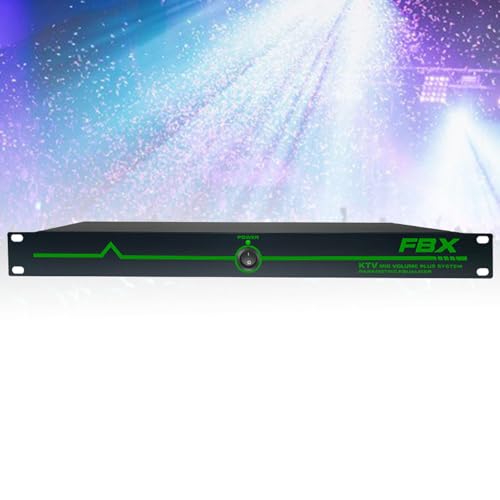 Supresor Profesional de Retroalimentación Dual de 2 Canales, Procesador Digital de Audio Profesional para Artistas y Técnicos AV, Verde, 4 Entradas y 4 Salidas miniatura 1