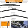 AUTOBOO 24+18 Windshield Wipers with 14 Rear Wiper Blade Replacement for Mazda CX-5 CX-9 CX5 CX9 2017 2018 2019 2020 2021 2022 2023 2024 2025-Original Factory Quality (Pack of 3)