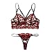 Produktbild IFOUNDYOU Unterwäsche lingerias Zweistöckige Stickerei Home Women Dessous Mit Strapse Unterwäsche Oberteil Sexy Frauen Unterwäsche Sexy Unterwäsche Mollige Dessous Dessous Erotik