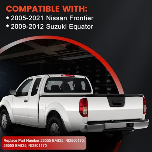Tail Lights fits 2005-2021 Nissan Frontier 2009-2012 Suzuki Equator by LOVELYNOV - Used condition - Image 2
