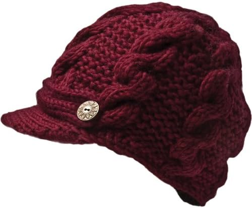 Nirvanna Designs CH211 Equestrian Knit Visor with Fleece