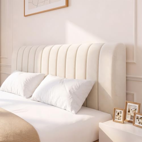 MIUUIPI Housse de tête de lit - Anti-poussière - Housse de tête de lit matelassée - Housse de tête de lit épaisse tout compris pour chambre à coucher (70 x 180 cm)