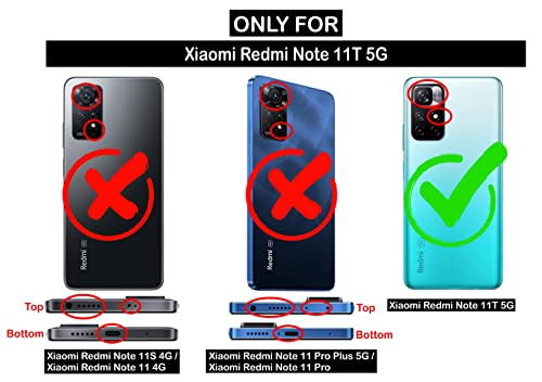 Image of A rtistque Back Cover Case for Redmi Note 11T 5G / Poco M4 Pro 5G with Camera Protection | Shockproof TPU | Stylish Protective Design | Slim Fit | Ultra Matte | Back Cover - Black