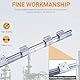 CNCYEAH 1 Stück SBR16 2000mm Linearführung, Gespleißte Linearschienen enthält 2 Stück SBR16 1000 mm Gleitführung Welle mit 4 Stück SBR20UU Lagerblöcken 2 Stück Dübel für DIY 3D-Drucker