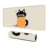 🌛 CAOUTCHOUC NATUREL ÉCO-RESPONSABLE ET SANS ODEUR : Fabriqué à partir de matériaux de qualité supérieure, la base de cet accessoire est exempte de produits chimiques agressifs. Elle assure une préhension redoutable sur le bureau, empêchant le tapis de bouger en pleine action.