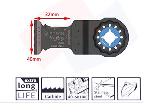 Bosch 5 tlg. Starlock Best of Cutting Tauchsägeblatt Segmentsägeblatt Multitool Set (für Holz und Metall, Professional Zubehör Multifunktionswerkzeug)