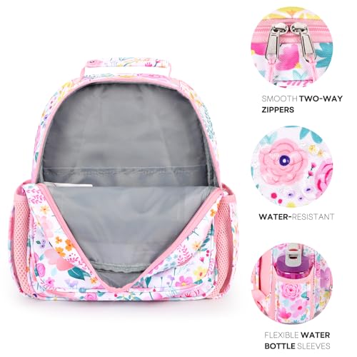 mibasies Toddler Backpack Flower Pink