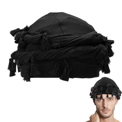 Bonnet capuchon durag doublé de satin anti-frisottis pour cheveux texturés