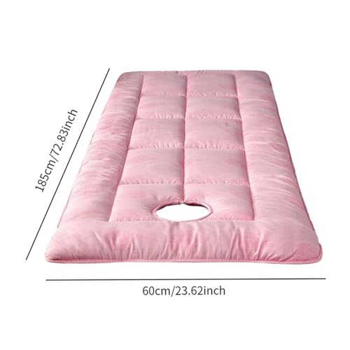 Coussin pour table de massage avec sangles flexibles et ouvertures visage ergonomiques - 3