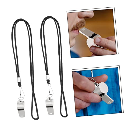 Silbatos profesionales para árbitro, 2 piezas miniatura 3