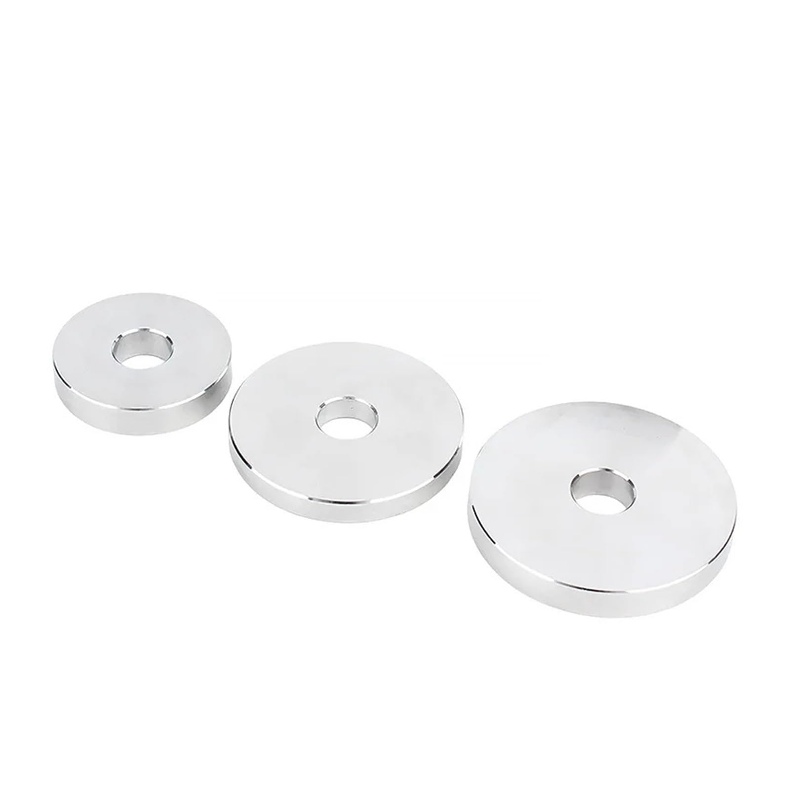 Edelstahl Beilagscheiben Glatte, extra dicke Unterlegscheiben aus Edelstahl 304, M2, M3, M4, M5, M6, M7, M8,6, ohne Gewinde, flache Unterlegscheibe, CNC-präzisionsgedrehte(M8x50x6mm-1PCS)