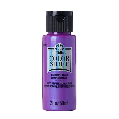 Image of FolkArt Color Shift Acrylic Paint in Assorted Colors (2 ounce), Purple Flash