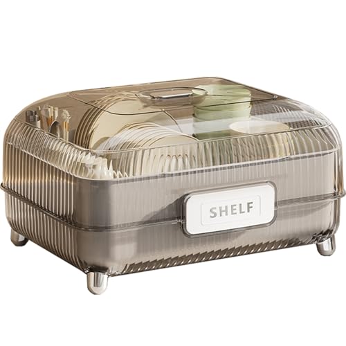 Fiyyuga ���؂肩�� �J�o�[�t�� �����{�b�N�X �L�b�`�����[ ��e�� �����ĕt�� ��e�� �h�o �h�� �v���X�`�b�N ���ړI�o�X�P�b�g �􂢕� �|�� �ƒ�p/�Ɩ��p (�O���[)