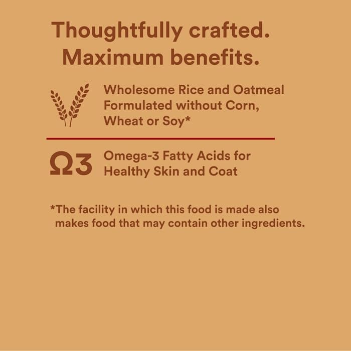WholeHearted by Petco Plus Beef & Brown Rice Recipe with Whole Grains Plus Dry Dog Food 45 lbs.