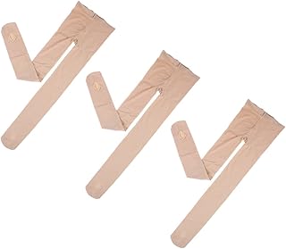 Meia-Calça Para Meninas Meia-Calça Infantil Capris Para Meia-Calça De Balé Conversível 3 Pares Meia-Calça De Dança Feminina Meia-Calça De Dança Para Menina Meia-Calça De