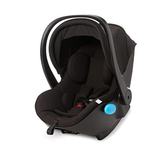 Clek Liingo Baseless Infant Car Seat with Newborn Support System, LATCH System with One-Hand Release, Stroller Compatible