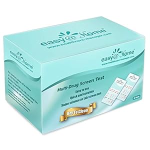 10 Pack Easy@Home 4 Panel Instant Drug Test Kits – Testing Marijuana (THC), COC, OPI 2000,MET/mAMP – Urine Dip Drug Testing -#EDOAP-144